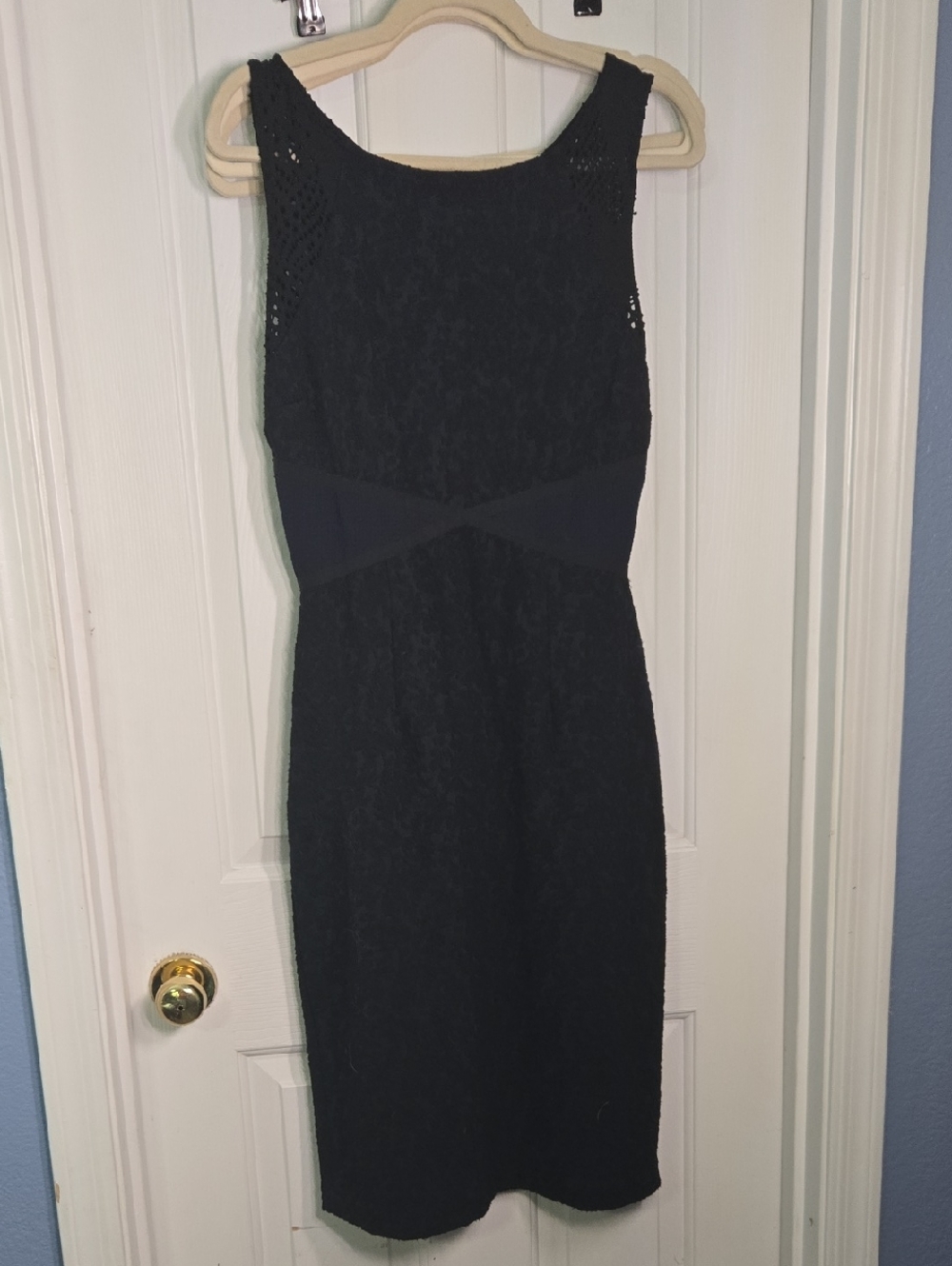 Moulinette Soeurs Black Lace Midi Dress- NWT